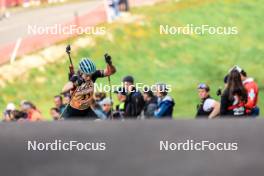 20.10.2024, Arcon, France (FRA): Susanna Meinen (SUI) - Biathlon Samse Summer Tour, pursuit, Arcon (FRA). www.nordicfocus.com. © Manzoni/NordicFocus. Every downloaded picture is fee-liable.