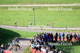 20.10.2024, Arcon, France (FRA): Remi Broutier (FRA) - Biathlon Samse Summer Tour, pursuit, Arcon (FRA). www.nordicfocus.com. © Manzoni/NordicFocus. Every downloaded picture is fee-liable.