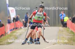 20.10.2024, Arcon, France (FRA): Murray Jacquin (FRA) - Biathlon Samse Summer Tour, pursuit, Arcon (FRA). www.nordicfocus.com. © Manzoni/NordicFocus. Every downloaded picture is fee-liable.