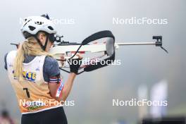 20.10.2024, Arcon, France (FRA): Adele Ouvrier-Buffet (FRA) - Biathlon Samse Summer Tour, pursuit, Arcon (FRA). www.nordicfocus.com. © Manzoni/NordicFocus. Every downloaded picture is fee-liable.