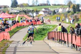 20.10.2024, Arcon, France (FRA): Emile Perrillat-Bottonet (FRA) - Biathlon Samse Summer Tour, pursuit, Arcon (FRA). www.nordicfocus.com. © Manzoni/NordicFocus. Every downloaded picture is fee-liable.