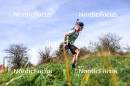 20.10.2024, Arcon, France (FRA): Lukas Tannheimer (GER) - Biathlon Samse Summer Tour, pursuit, Arcon (FRA). www.nordicfocus.com. © Manzoni/NordicFocus. Every downloaded picture is fee-liable.