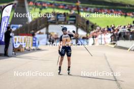 20.10.2024, Arcon, France (FRA): Lou Jeanmonnot (FRA) - Biathlon Samse Summer Tour, pursuit, Arcon (FRA). www.nordicfocus.com. © Manzoni/NordicFocus. Every downloaded picture is fee-liable.