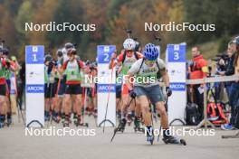 20.10.2024, Arcon, France (FRA): Charli Thiery (FRA) - Biathlon Samse Summer Tour, pursuit, Arcon (FRA). www.nordicfocus.com. © Manzoni/NordicFocus. Every downloaded picture is fee-liable.