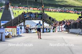 20.10.2024, Arcon, France (FRA): Emilien Jacquelin (FRA) - Biathlon Samse Summer Tour, pursuit, Arcon (FRA). www.nordicfocus.com. © Manzoni/NordicFocus. Every downloaded picture is fee-liable.