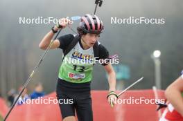 20.10.2024, Arcon, France (FRA): Yann Roguet (FRA) - Biathlon Samse Summer Tour, pursuit, Arcon (FRA). www.nordicfocus.com. © Manzoni/NordicFocus. Every downloaded picture is fee-liable.