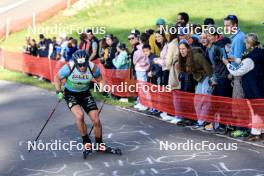 20.10.2024, Arcon, France (FRA): Emilien Claude (FRA) - Biathlon Samse Summer Tour, pursuit, Arcon (FRA). www.nordicfocus.com. © Manzoni/NordicFocus. Every downloaded picture is fee-liable.