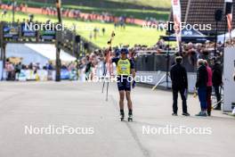 20.10.2024, Arcon, France (FRA): Quentin Fillon Maillet (FRA) - Biathlon Samse Summer Tour, pursuit, Arcon (FRA). www.nordicfocus.com. © Manzoni/NordicFocus. Every downloaded picture is fee-liable.