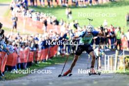 20.10.2024, Arcon, France (FRA): Emilien Jacquelin (FRA) - Biathlon Samse Summer Tour, pursuit, Arcon (FRA). www.nordicfocus.com. © Manzoni/NordicFocus. Every downloaded picture is fee-liable.