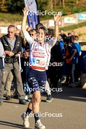 20.10.2024, Arcon, France (FRA): Jeanne Richard (FRA) - Biathlon Samse Summer Tour, pursuit, Arcon (FRA). www.nordicfocus.com. © Manzoni/NordicFocus. Every downloaded picture is fee-liable.