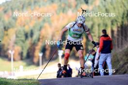 20.10.2024, Arcon, France (FRA): Fabien Claude (FRA) - Biathlon Samse Summer Tour, pursuit, Arcon (FRA). www.nordicfocus.com. © Manzoni/NordicFocus. Every downloaded picture is fee-liable.