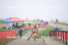 20.10.2024, Arcon, France (FRA): Rose Marguet (FRA) - Biathlon Samse Summer Tour, pursuit, Arcon (FRA). www.nordicfocus.com. © Manzoni/NordicFocus. Every downloaded picture is fee-liable.