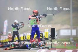 20.10.2024, Arcon, France (FRA): Augustin Remonnay (FRA) - Biathlon Samse Summer Tour, pursuit, Arcon (FRA). www.nordicfocus.com. © Manzoni/NordicFocus. Every downloaded picture is fee-liable.