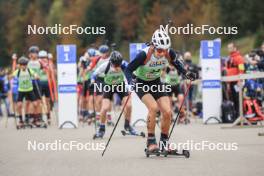 20.10.2024, Arcon, France (FRA): Auguste Cruz (FRA) - Biathlon Samse Summer Tour, pursuit, Arcon (FRA). www.nordicfocus.com. © Manzoni/NordicFocus. Every downloaded picture is fee-liable.