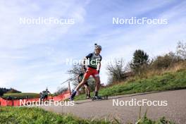 20.10.2024, Arcon, France (FRA): Emile Weiss (FRA) - Biathlon Samse Summer Tour, pursuit, Arcon (FRA). www.nordicfocus.com. © Manzoni/NordicFocus. Every downloaded picture is fee-liable.