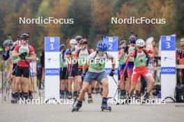 20.10.2024, Arcon, France (FRA): Charli Thiery (FRA) - Biathlon Samse Summer Tour, pursuit, Arcon (FRA). www.nordicfocus.com. © Manzoni/NordicFocus. Every downloaded picture is fee-liable.