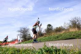 20.10.2024, Arcon, France (FRA): Tom Bouillet (FRA) - Biathlon Samse Summer Tour, pursuit, Arcon (FRA). www.nordicfocus.com. © Manzoni/NordicFocus. Every downloaded picture is fee-liable.