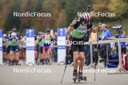 20.10.2024, Arcon, France (FRA): Yann Roguet (FRA) - Biathlon Samse Summer Tour, pursuit, Arcon (FRA). www.nordicfocus.com. © Manzoni/NordicFocus. Every downloaded picture is fee-liable.