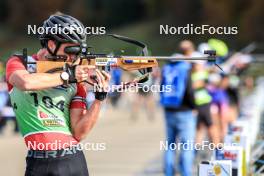 20.10.2024, Arcon, France (FRA): Clement Pires (FRA) - Biathlon Samse Summer Tour, pursuit, Arcon (FRA). www.nordicfocus.com. © Manzoni/NordicFocus. Every downloaded picture is fee-liable.