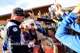 20.10.2024, Arcon, France (FRA): Quentin Fillon Maillet (FRA) - Biathlon Samse Summer Tour, pursuit, Arcon (FRA). www.nordicfocus.com. © Manzoni/NordicFocus. Every downloaded picture is fee-liable.