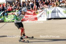 20.10.2024, Arcon, France (FRA): Fabien Claude (FRA) - Biathlon Samse Summer Tour, pursuit, Arcon (FRA). www.nordicfocus.com. © Manzoni/NordicFocus. Every downloaded picture is fee-liable.