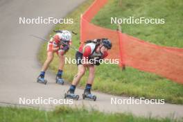 20.10.2024, Arcon, France (FRA): Murray Jacquin (FRA) - Biathlon Samse Summer Tour, pursuit, Arcon (FRA). www.nordicfocus.com. © Manzoni/NordicFocus. Every downloaded picture is fee-liable.