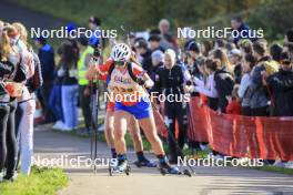 20.10.2024, Arcon, France (FRA): Coline Lanchais (FRA) - Biathlon Samse Summer Tour, pursuit, Arcon (FRA). www.nordicfocus.com. © Manzoni/NordicFocus. Every downloaded picture is fee-liable.