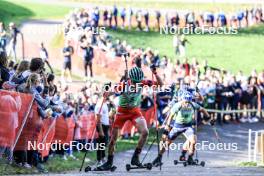 20.10.2024, Arcon, France (FRA): Martin Botet (FRA) - Biathlon Samse Summer Tour, pursuit, Arcon (FRA). www.nordicfocus.com. © Manzoni/NordicFocus. Every downloaded picture is fee-liable.