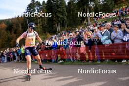 20.10.2024, Arcon, France (FRA): Chloe Chevalier (FRA) - Biathlon Samse Summer Tour, pursuit, Arcon (FRA). www.nordicfocus.com. © Manzoni/NordicFocus. Every downloaded picture is fee-liable.