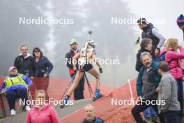 20.10.2024, Arcon, France (FRA): Adele Ouvrier-Buffet (FRA) - Biathlon Samse Summer Tour, pursuit, Arcon (FRA). www.nordicfocus.com. © Manzoni/NordicFocus. Every downloaded picture is fee-liable.