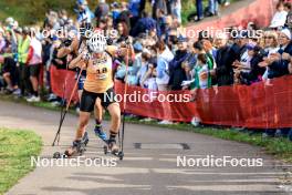 20.10.2024, Arcon, France (FRA): Caroline Colombo (FRA) - Biathlon Samse Summer Tour, pursuit, Arcon (FRA). www.nordicfocus.com. © Manzoni/NordicFocus. Every downloaded picture is fee-liable.