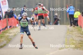 20.10.2024, Arcon, France (FRA): Nans Vercueil (FRA) - Biathlon Samse Summer Tour, pursuit, Arcon (FRA). www.nordicfocus.com. © Manzoni/NordicFocus. Every downloaded picture is fee-liable.