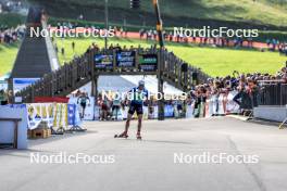 20.10.2024, Arcon, France (FRA): Emilien Jacquelin (FRA) - Biathlon Samse Summer Tour, pursuit, Arcon (FRA). www.nordicfocus.com. © Manzoni/NordicFocus. Every downloaded picture is fee-liable.