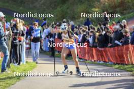 20.10.2024, Arcon, France (FRA): Maelle Achoui (FRA) - Biathlon Samse Summer Tour, pursuit, Arcon (FRA). www.nordicfocus.com. © Manzoni/NordicFocus. Every downloaded picture is fee-liable.