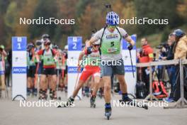 20.10.2024, Arcon, France (FRA): Charli Thiery (FRA) - Biathlon Samse Summer Tour, pursuit, Arcon (FRA). www.nordicfocus.com. © Manzoni/NordicFocus. Every downloaded picture is fee-liable.