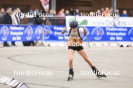 20.10.2024, Arcon, France (FRA): Gianina Piller (SUI) - Biathlon Samse Summer Tour, pursuit, Arcon (FRA). www.nordicfocus.com. © Manzoni/NordicFocus. Every downloaded picture is fee-liable.