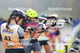 20.10.2024, Arcon, France (FRA): Jael Lang (SUI) - Biathlon Samse Summer Tour, pursuit, Arcon (FRA). www.nordicfocus.com. © Manzoni/NordicFocus. Every downloaded picture is fee-liable.