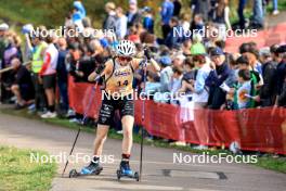 20.10.2024, Arcon, France (FRA): Lisa Siberchicot (FRA) - Biathlon Samse Summer Tour, pursuit, Arcon (FRA). www.nordicfocus.com. © Manzoni/NordicFocus. Every downloaded picture is fee-liable.