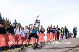 20.10.2024, Arcon, France (FRA): Cyprien Mermillod Blardet (FRA) - Biathlon Samse Summer Tour, pursuit, Arcon (FRA). www.nordicfocus.com. © Manzoni/NordicFocus. Every downloaded picture is fee-liable.