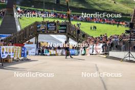 20.10.2024, Arcon, France (FRA): Julia Simon (FRA) - Biathlon Samse Summer Tour, pursuit, Arcon (FRA). www.nordicfocus.com. © Manzoni/NordicFocus. Every downloaded picture is fee-liable.