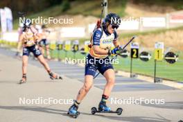 20.10.2024, Arcon, France (FRA): Gilonne Guigonnat (FRA) - Biathlon Samse Summer Tour, pursuit, Arcon (FRA). www.nordicfocus.com. © Manzoni/NordicFocus. Every downloaded picture is fee-liable.