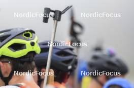 20.10.2024, Arcon, France (FRA): Event Feature: Detail of a Carabine - Biathlon Samse Summer Tour, pursuit, Arcon (FRA). www.nordicfocus.com. © Manzoni/NordicFocus. Every downloaded picture is fee-liable.