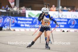 20.10.2024, Arcon, France (FRA): Enora Penalvert (FRA) - Biathlon Samse Summer Tour, pursuit, Arcon (FRA). www.nordicfocus.com. © Manzoni/NordicFocus. Every downloaded picture is fee-liable.