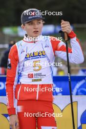 20.10.2024, Arcon, France (FRA): Mathis Yvoz (FRA) - Biathlon Samse Summer Tour, pursuit, Arcon (FRA). www.nordicfocus.com. © Manzoni/NordicFocus. Every downloaded picture is fee-liable.