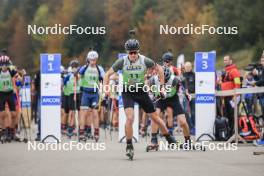 20.10.2024, Arcon, France (FRA): Clovis Henocq (FRA) - Biathlon Samse Summer Tour, pursuit, Arcon (FRA). www.nordicfocus.com. © Manzoni/NordicFocus. Every downloaded picture is fee-liable.