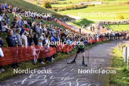 20.10.2024, Arcon, France (FRA): Valentin Lejeune (FRA) - Biathlon Samse Summer Tour, pursuit, Arcon (FRA). www.nordicfocus.com. © Manzoni/NordicFocus. Every downloaded picture is fee-liable.