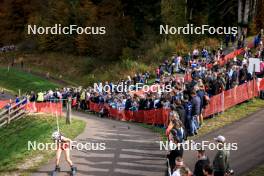 20.10.2024, Arcon, France (FRA): Celia Henaff (FRA) - Biathlon Samse Summer Tour, pursuit, Arcon (FRA). www.nordicfocus.com. © Manzoni/NordicFocus. Every downloaded picture is fee-liable.