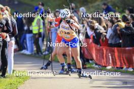 20.10.2024, Arcon, France (FRA): Coline Lanchais (FRA) - Biathlon Samse Summer Tour, pursuit, Arcon (FRA). www.nordicfocus.com. © Manzoni/NordicFocus. Every downloaded picture is fee-liable.