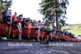 20.10.2024, Arcon, France (FRA): Fabien Claude (FRA) - Biathlon Samse Summer Tour, pursuit, Arcon (FRA). www.nordicfocus.com. © Manzoni/NordicFocus. Every downloaded picture is fee-liable.