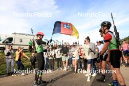 20.10.2024, Arcon, France (FRA): Sebastien Mahon (FRA) - Biathlon Samse Summer Tour, pursuit, Arcon (FRA). www.nordicfocus.com. © Manzoni/NordicFocus. Every downloaded picture is fee-liable.